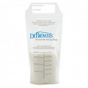 Dr. Brown’s - Торбички за кърма 180ml 25 бр.